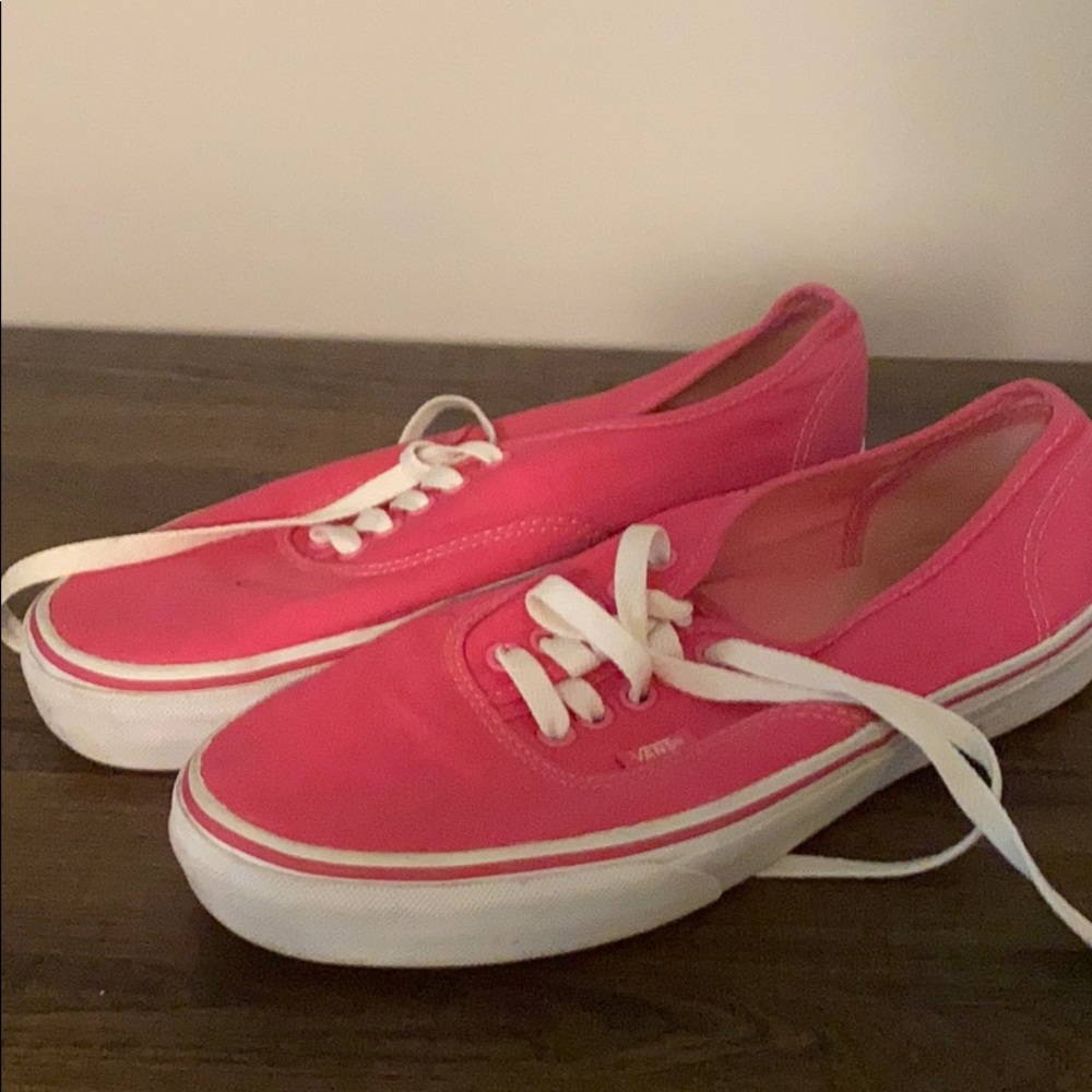 Vans.  Pink.  9.5